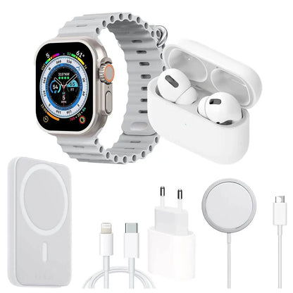 Smart Watch and Earphone Combo